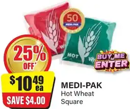 Chemist Discount Centre Medi-pak hot wheat square offer