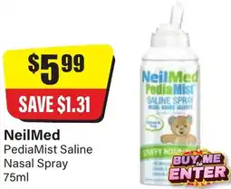 Chemist Discount Centre NeilMed PediaMist Saline Nasal Spray offer