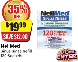 Chemist Discount Centre NeilMed Sinus Rinse Refill offer
