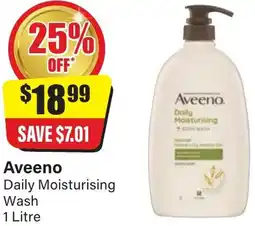 Chemist Discount Centre Aveeno Daily Moisturising Wash offer