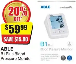 Chemist Discount Centre Able b1 plus blood pressure monitor offer