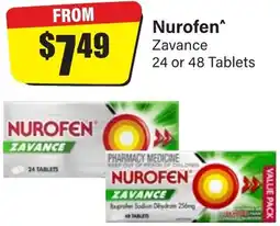 Chemist Discount Centre Nurofen Zavance offer