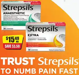 Chemist Discount Centre Strepsils anaesthetic, extra offer