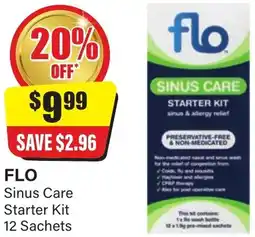 Chemist Discount Centre FLO Sinus Care Starter Kit offer