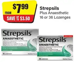 Chemist Discount Centre Strepsils Plus Anaesthetic offer