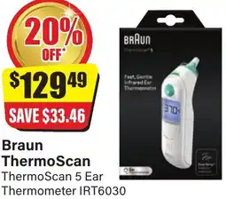 Chemist Discount Centre Braun ThermoScan offer