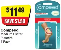 Chemist Discount Centre Compeed Medium Blister Plasters offer