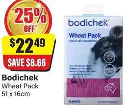 Chemist Discount Centre Bodichek Wheat Pack offer