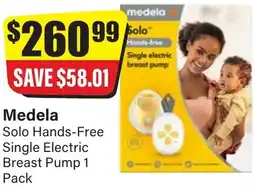 Chemist Discount Centre Medela Solo Hands-Free Single Electric Breast Pump offer