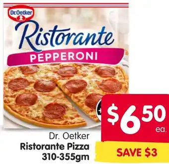 Spar Dr. Oetker Ristorante Pizza offer