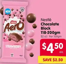 Spar Nestlé Chocolate Block offer