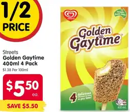 Spar Streets Golden Gaytime offer