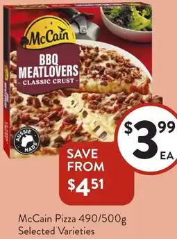 Foodworks McCain Pizza offer
