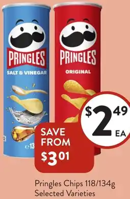 Foodworks Pringles Chips offer