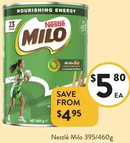 Foodworks Nestlé Milo offer
