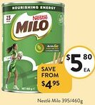 Foodworks Nestlé Milo offer