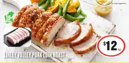 IGA Linley valley pork loin roast offer