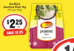 IGA SunRice Jasmine Rice offer