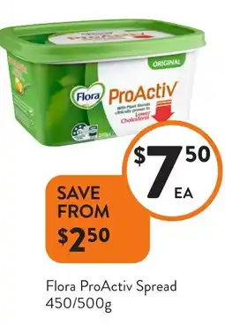 Foodworks Flora ProActiv Spread offer