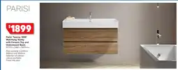 Harvey Norman Parisi 'Twenty 1000' Wall-Hung Vanity with Ceramic Top and Undermount Basin offer