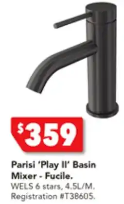 Harvey Norman Parisi 'Play II' Basin Mixer - Fucile offer