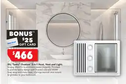 Harvey Norman IXL Tastic Ovation' 3-in-1 Heat, Vent and Light offer