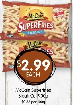 Spudshed McCain Superfries Steak Cut offer