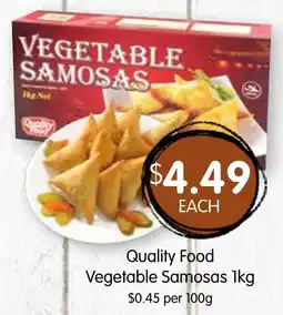 Spudshed Quality Food Vegetable Samosas offer