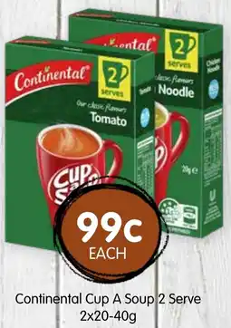 Spudshed Continental Cup A Soup 2 Serve offer