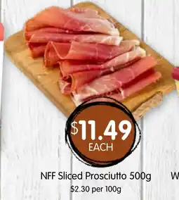 Spudshed NFF Sliced Prosciutto offer