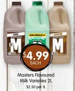 Spudshed Masters Flavoured Milk offer