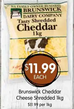 Spudshed Brunswick Cheddar Cheese Shredded offer