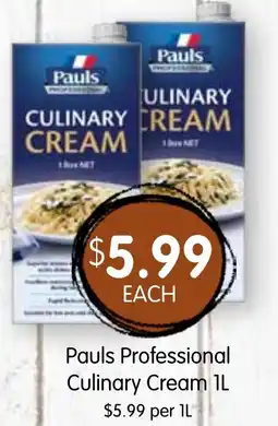 Spudshed Pauls Professional Culinary Cream offer