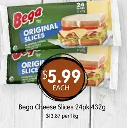 Spudshed Bega Cheese Slices 24pk offer