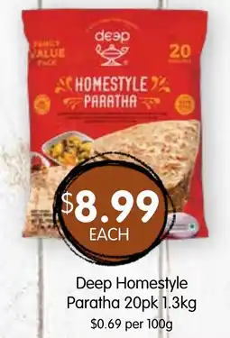 Spudshed Deep Homestyle Paratha 20pk offer