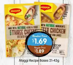 Spudshed Maggi Recipe Bases offer