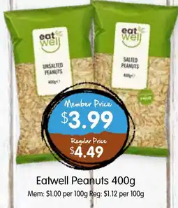 Spudshed Eatwell Peanuts offer