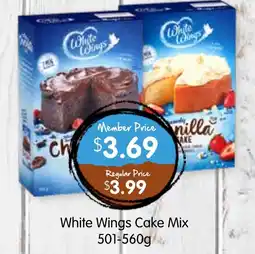Spudshed White Wings Cake Mix offer