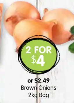 Spudshed Brown Onions offer