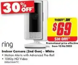 The Good Guys ring Indoor Camera offer