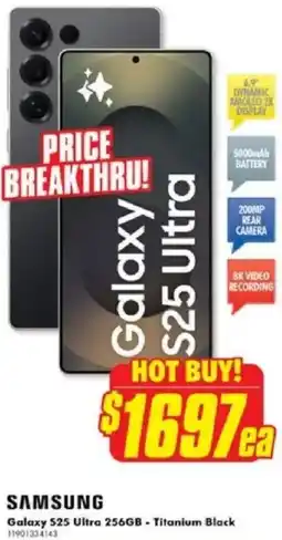 The Good Guys SAMSUNG Galaxy $25 Ultra 256GB offer