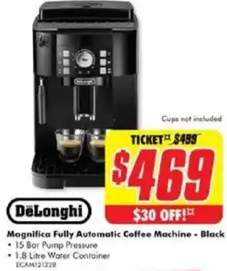 The Good Guys DeLonghi Magnifica Fully Automatic Coffee Machine offer