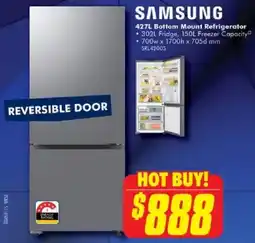 The Good Guys SAMSUNG Bottom Mount Refrigerator offer