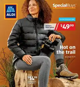 ALDI Women's Down Jacket offer