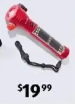 ALDI Solar Powered Trekking Torch with USB Charge offer