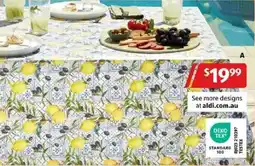 ALDI Printed Tablecloth offer