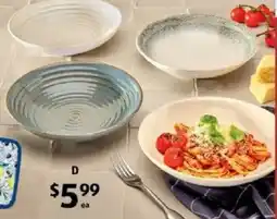 ALDI Ceramic Pasta Bowl offer