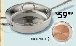 ALDI Stainless Steel Pan with Copper Base offer