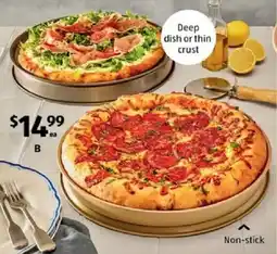 ALDI Double-Sided Pizza Pan offer
