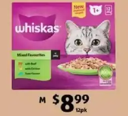 ALDI Whiskas Cat Food offer
